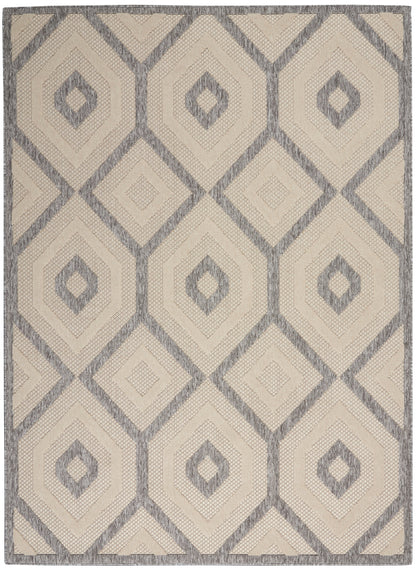 Nourison Home Cozumel CZM02 Cream Contemporary Power-loomed Rug