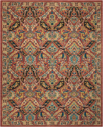 Nourison Home Nourison 2020 NR205 Terracotta Traditional Loomed Rug