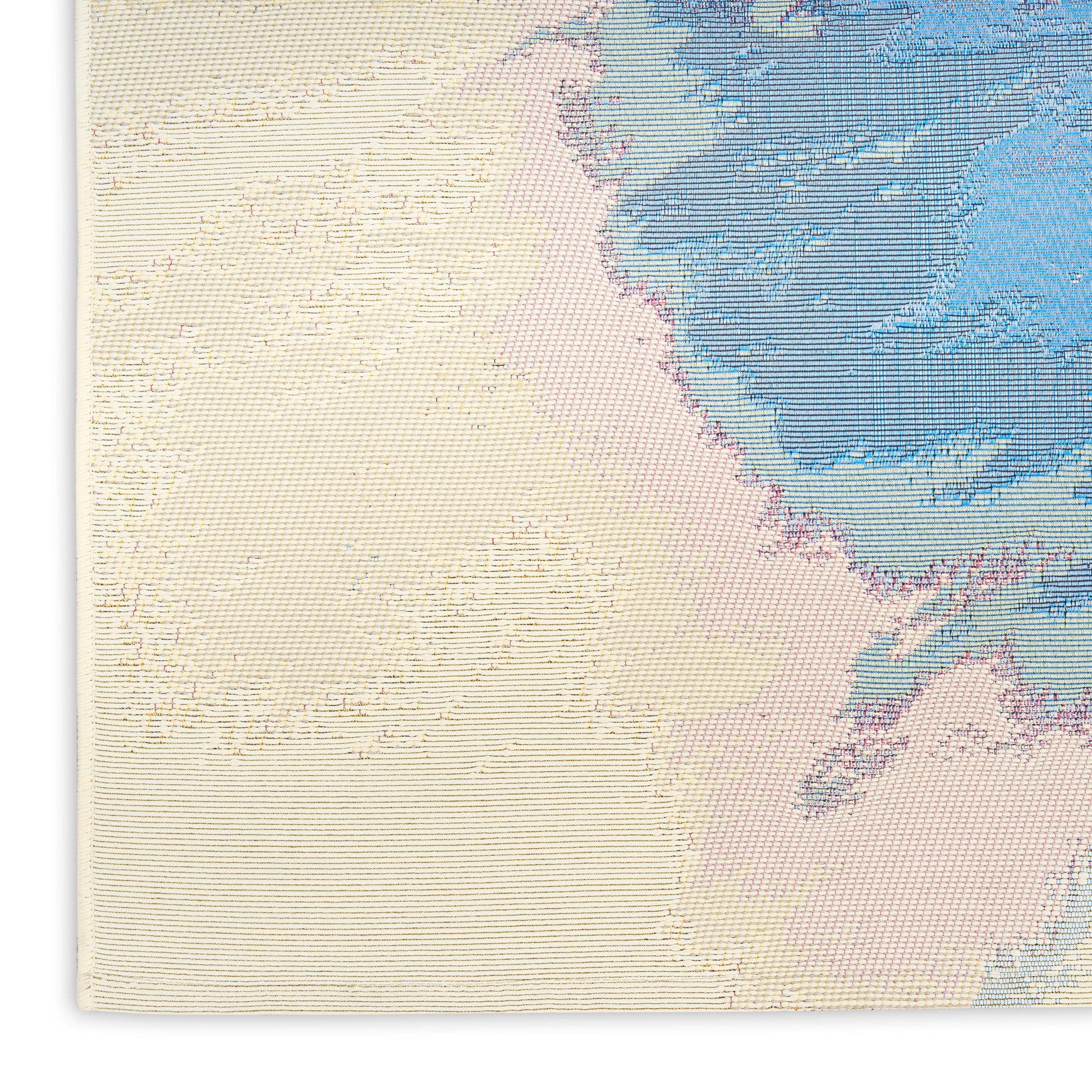 Nourison Home Color Splash  Ivory Multicolor  Contemporary