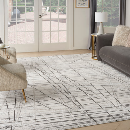 Nourison Home Desire  Grey Silver  Contemporary