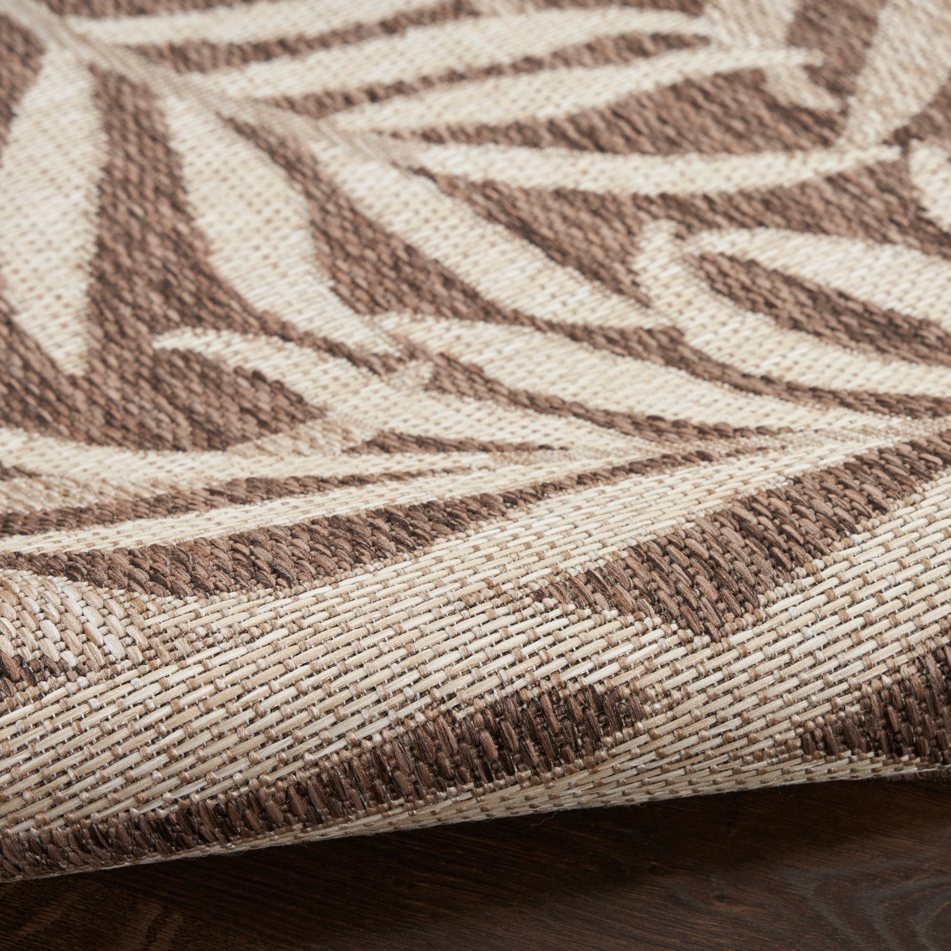 Nourison Home Garden Oasis  Mocha  Contemporary