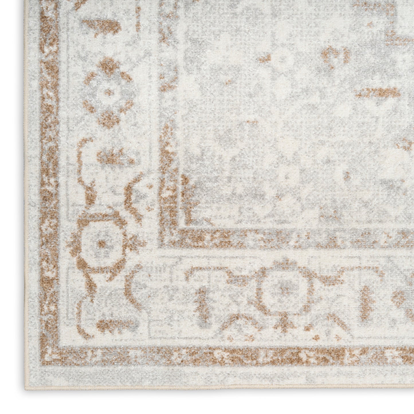 Nourison Home Astra Machine Washable  Grey  Traditional