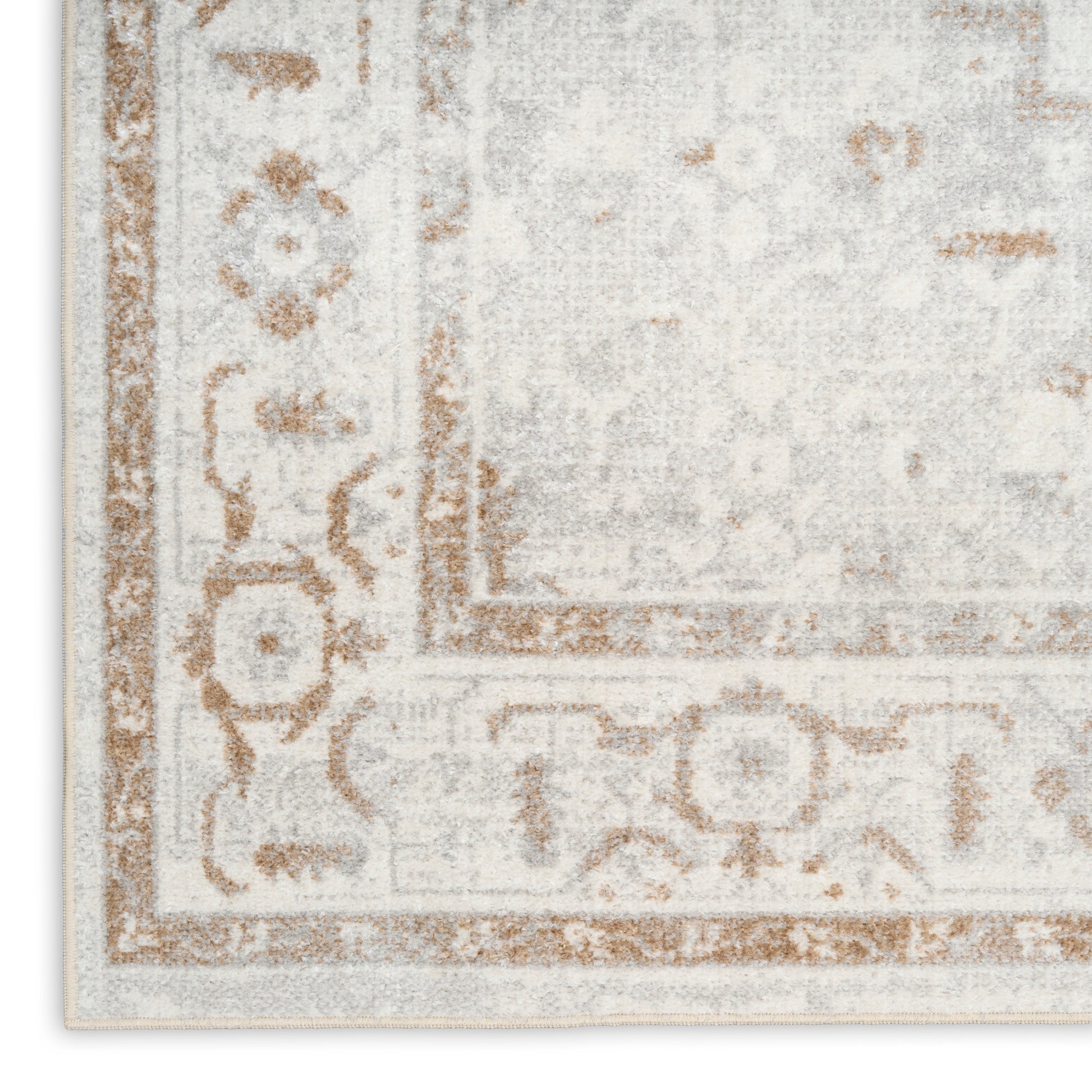 Nourison Home Astra Machine Washable  Grey  Traditional