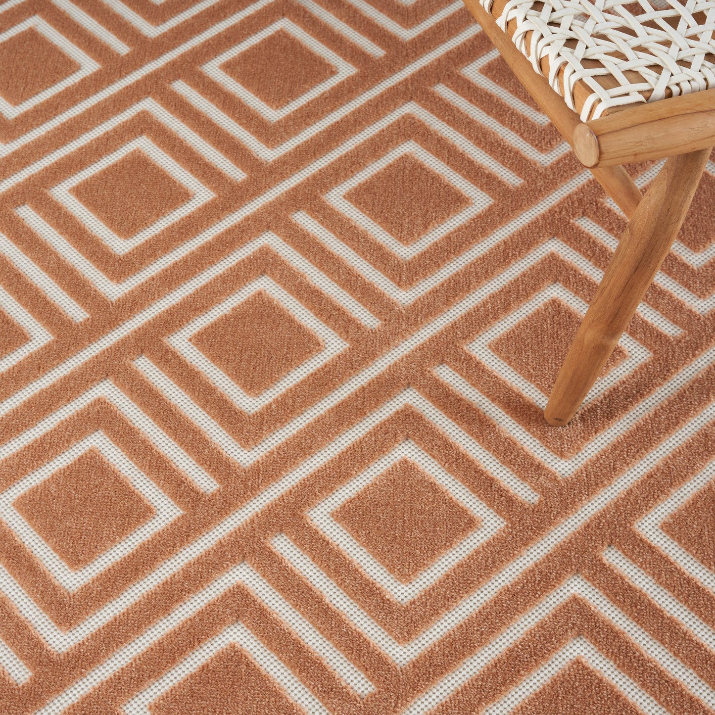 Nourison Home Care Free  Copper  Contemporary