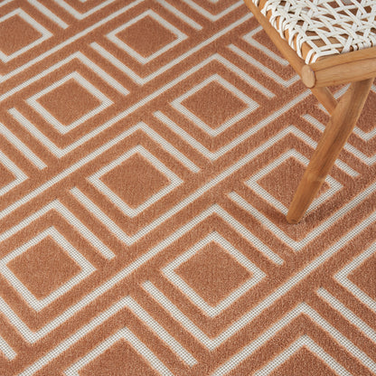 Nourison Home Care Free  Copper  Contemporary