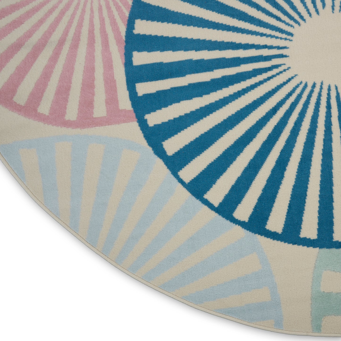 Nourison Home Grafix  Ivory Multicolor  Contemporary