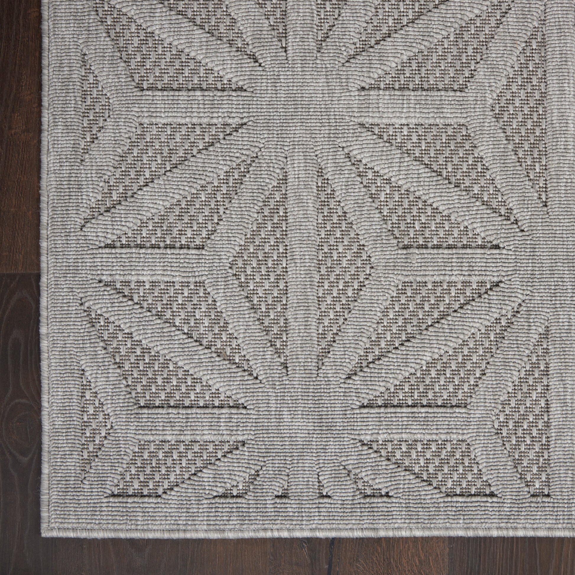 Nourison Home Cozumel  Light Grey  Contemporary