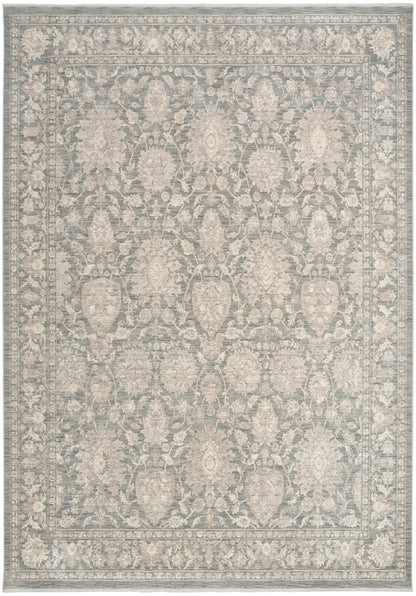 Nourison Home Shadows SHW08 Sage Ivory Traditional Loom-woven Rug