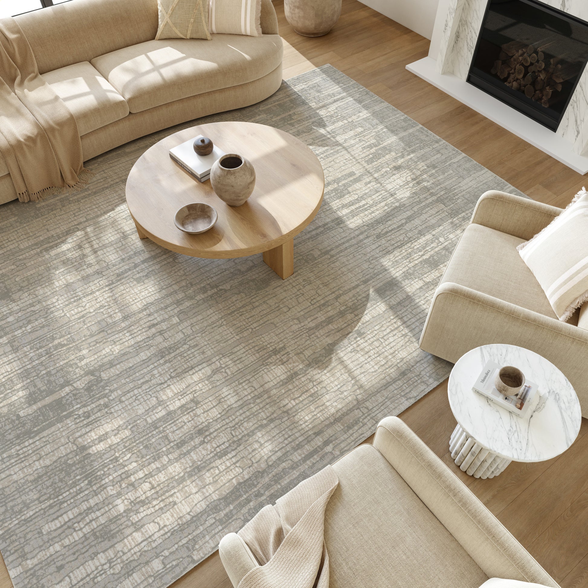 Nourison Home Soft Structure  Grey  Contemporary