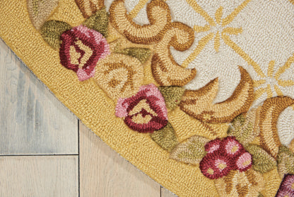 Nourison Home Fantasy  Ivory  Contemporary