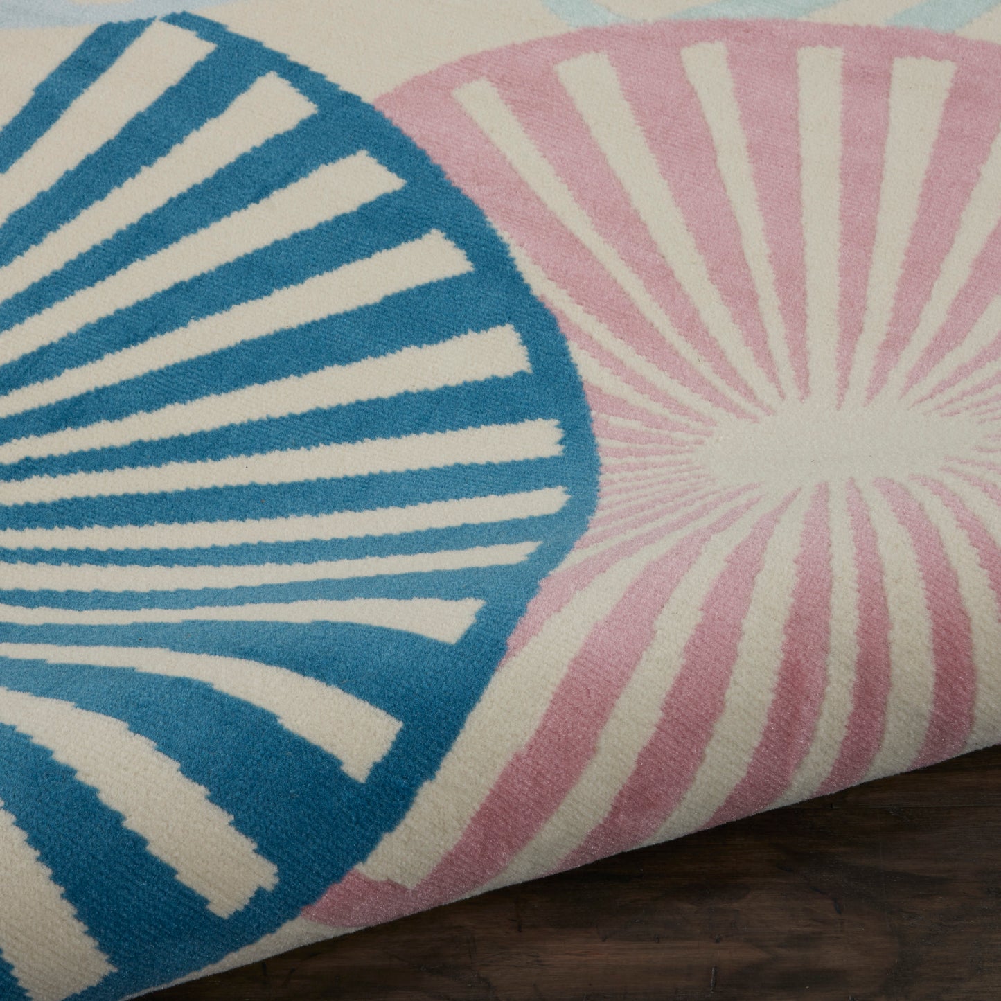 Nourison Home Grafix  Ivory Multi  Contemporary