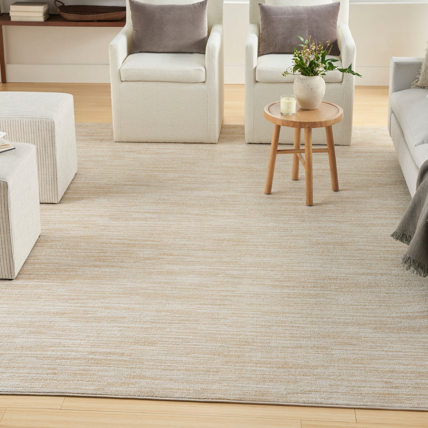 Nourison Home Nourison Essentials  Ivory Gold  Contemporary