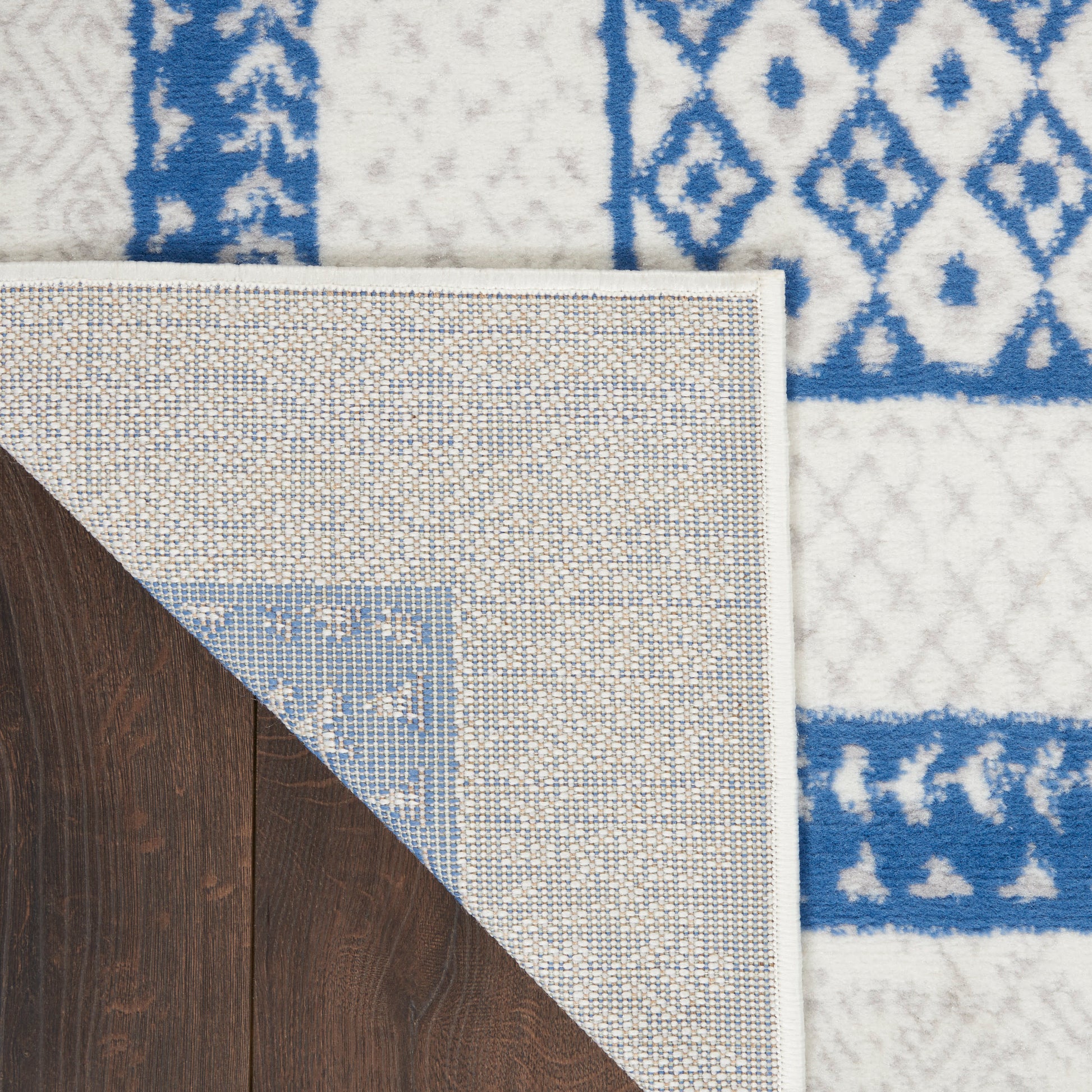 Nourison Home Whimsicle  Ivory Blue  Contemporary