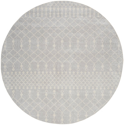 Nourison Home Astra Machine Washable ASW10 Grey Transitional Power-loomed Rug