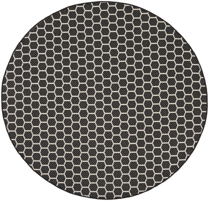 Nourison Home Twist Reversible TWS01 Black Contemporary Loom-woven Rug