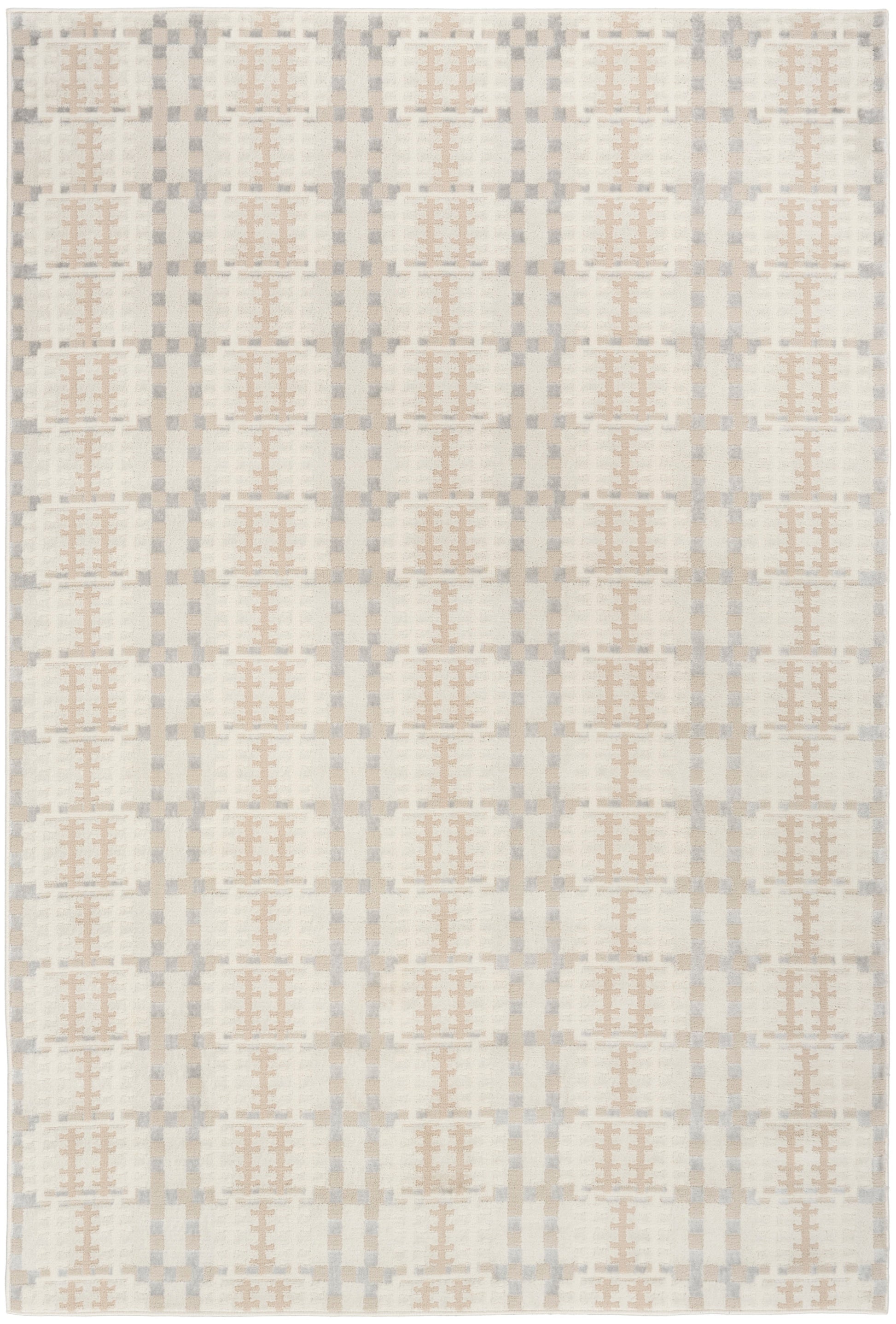 Nourison Home Nordic  Ivory Multicolor  Contemporary