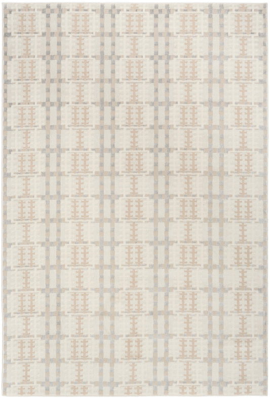 Nourison Home Nordic  Ivory Multicolor  Contemporary