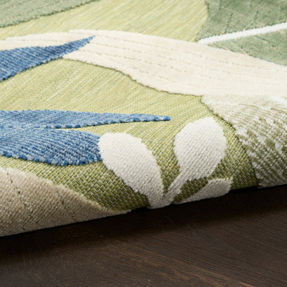 Nourison Home Suncoast  Green Blue  Contemporary