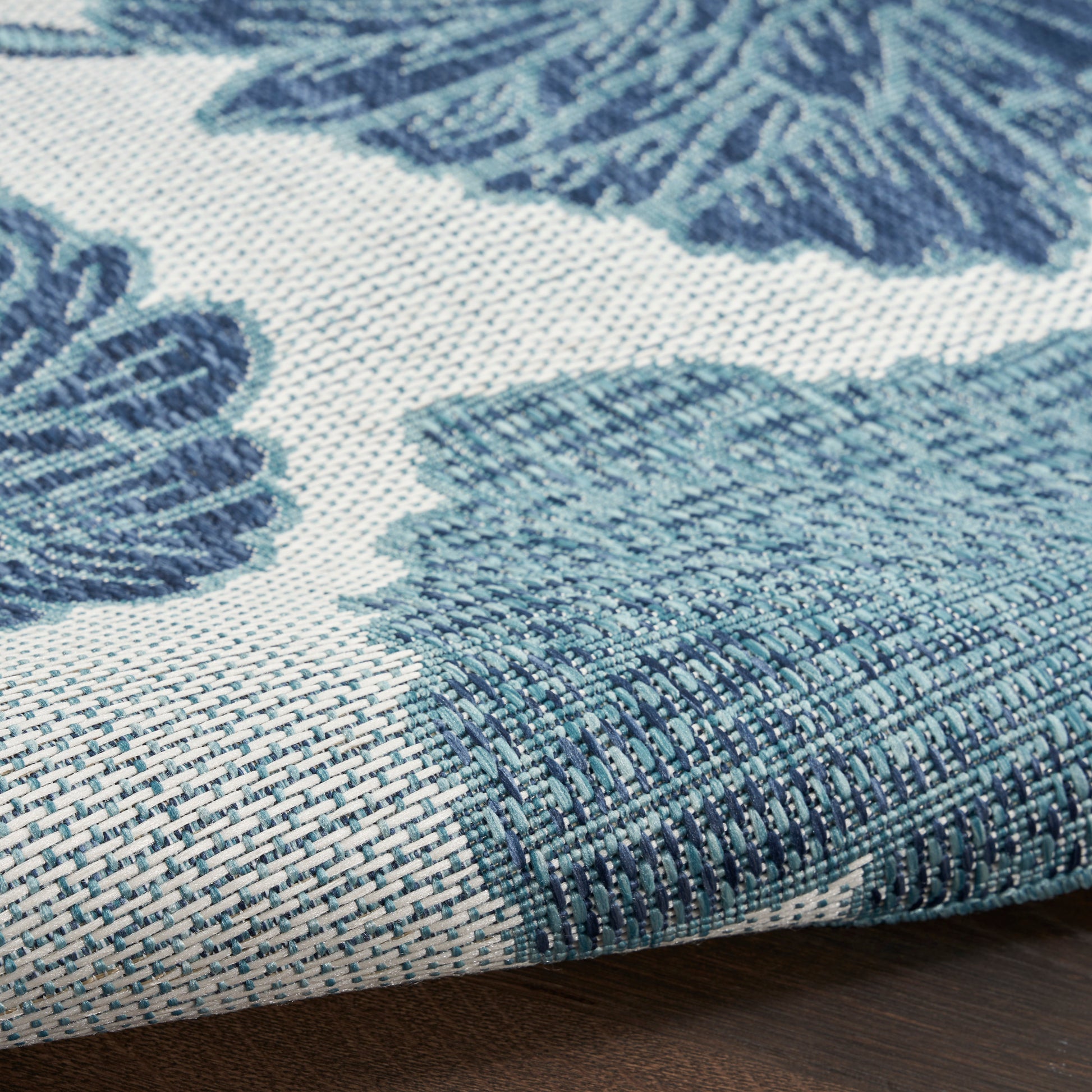 Nourison Home Garden Oasis  Blue  Contemporary