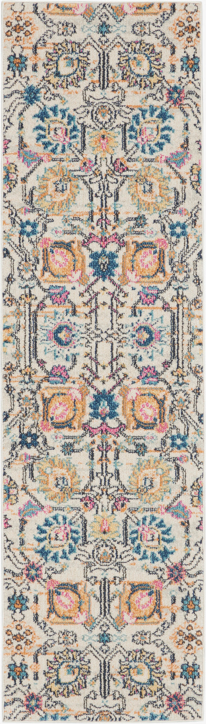 Nourison Home Passion PSN01 Ivory Multicolor Transitional Power-loomed Rugs