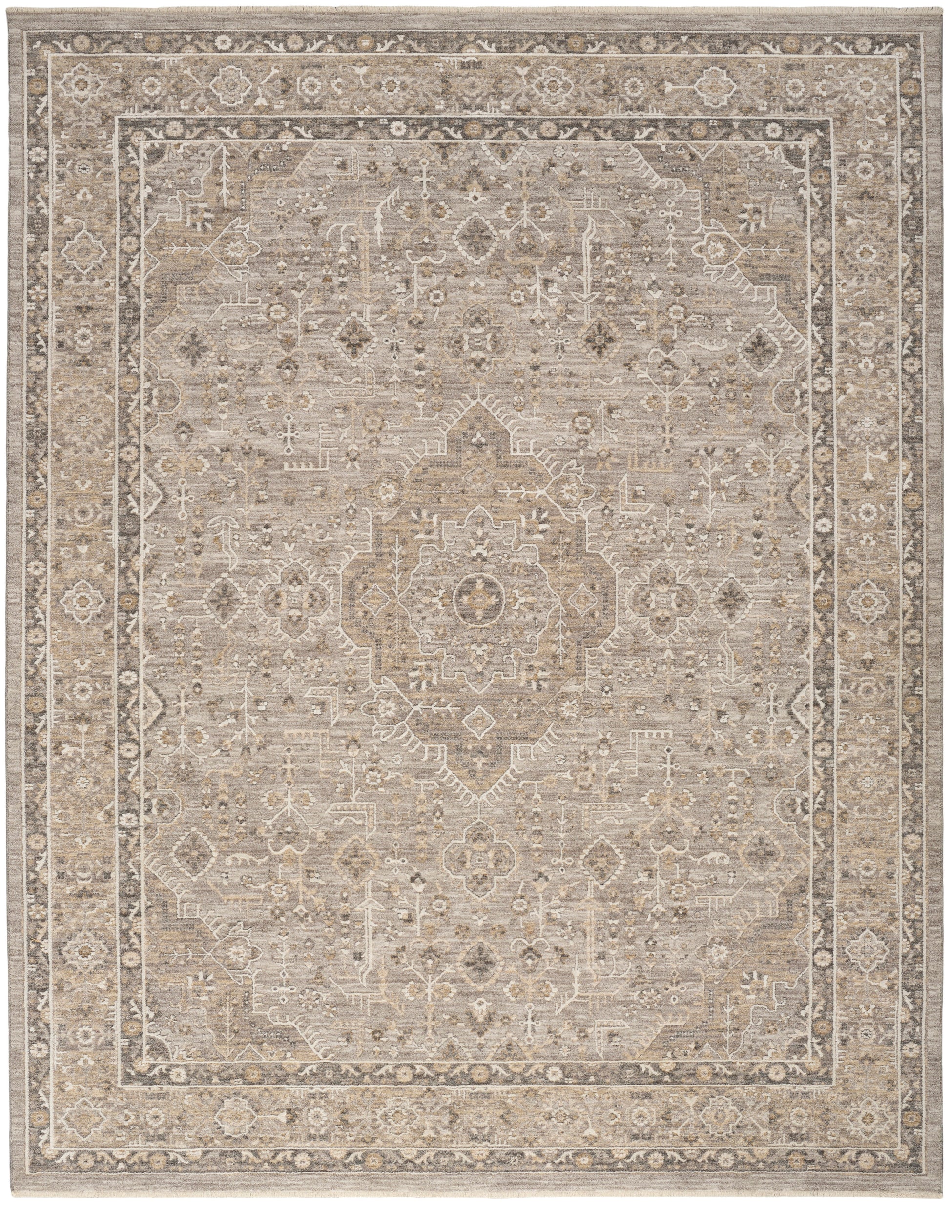 Nourison Home Retreat  Grey  Traditional