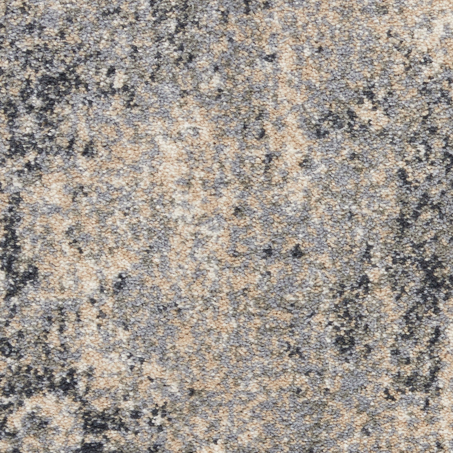 Nourison Home Moroccan Celebration  Blue Beige  Contemporary