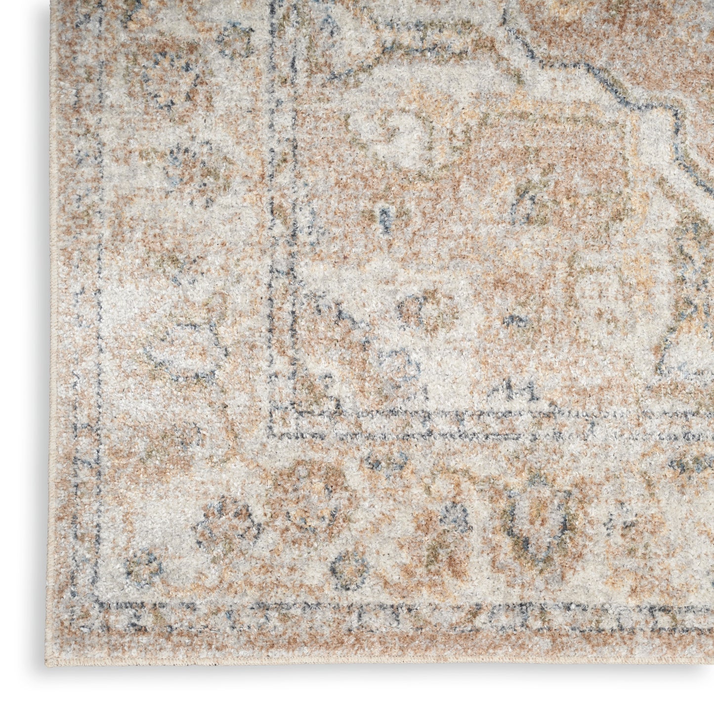 Nourison Home Astra Machine Washable  Beige  Traditional