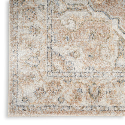 Nourison Home Astra Machine Washable  Beige  Traditional