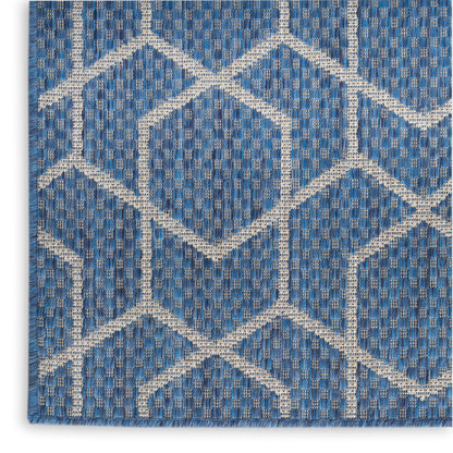 Nourison Home Horizon Indoor/Outdoor  Denim  Contemporary
