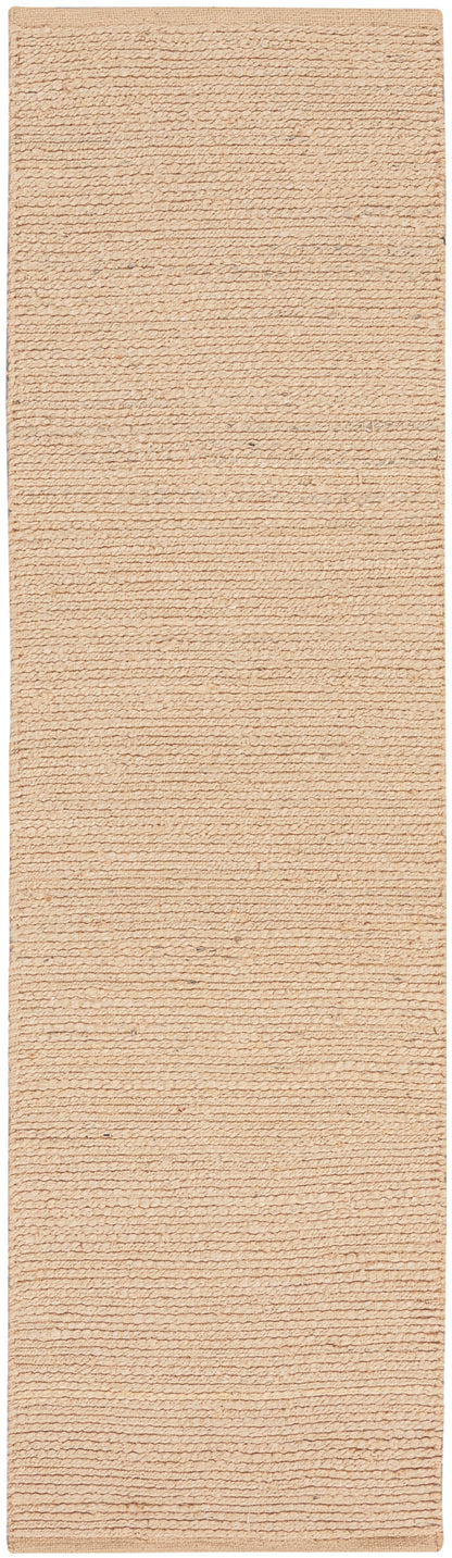Nourison Home Natural Jute NJT01 Bleached Contemporary Hand Woven Rug