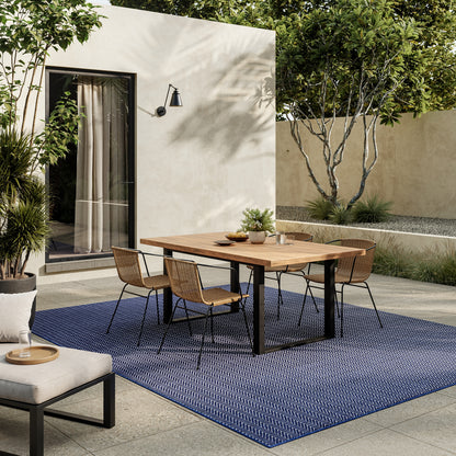 Nourison Home Horizon Indoor/Outdoor  Navy  Contemporary