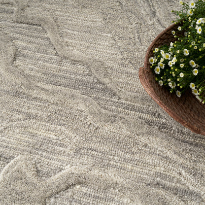 Nourison Home Graceful  Grey  Contemporary