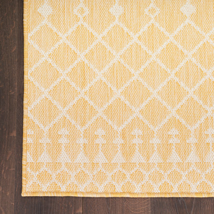 Nourison Home Positano  Yellow  Contemporary