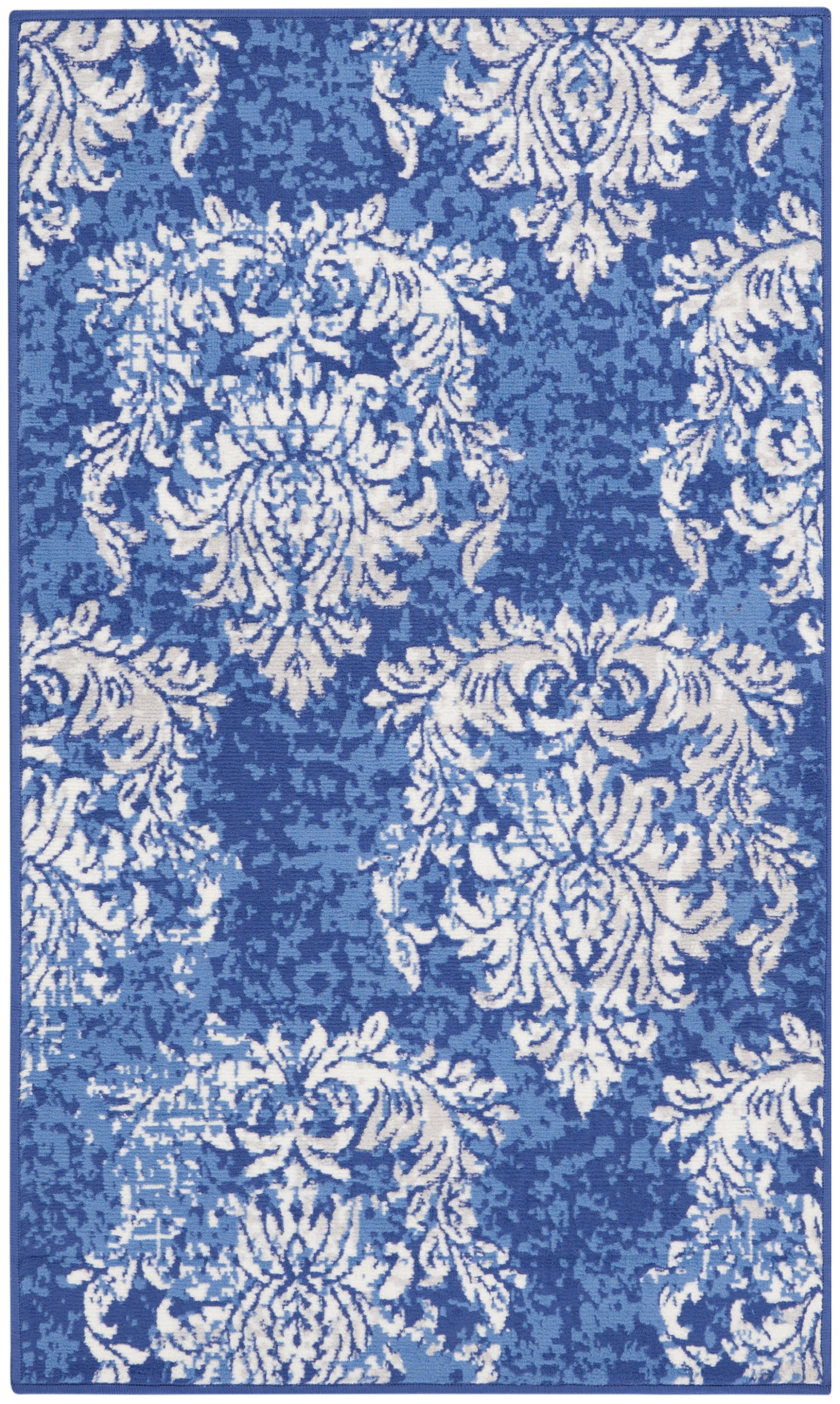 Nourison Home Whimsicle WHS11 Navy Ivory Contemporary Power-loomed Rug