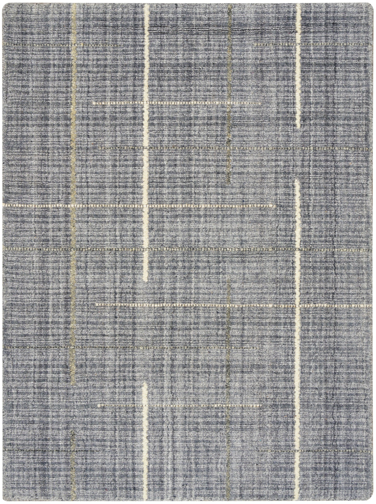 Calvin Klein CK041 Architectura ACT01 Denim Contemporary Hand Woven Rug