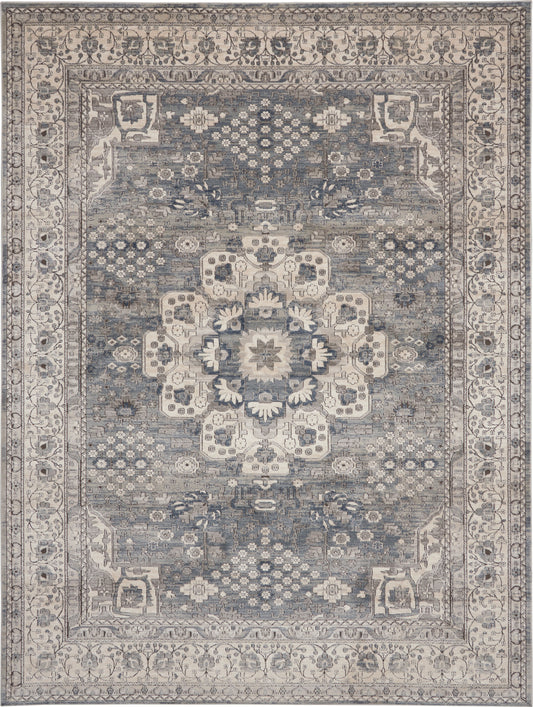 Nourison Home Quarry  Beige Grey  Transitional