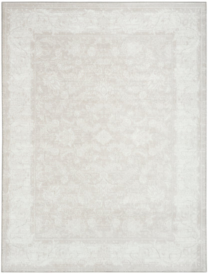 Nourison Home Dekor DEK09 Light Grey Traditional Machine Woven Rug