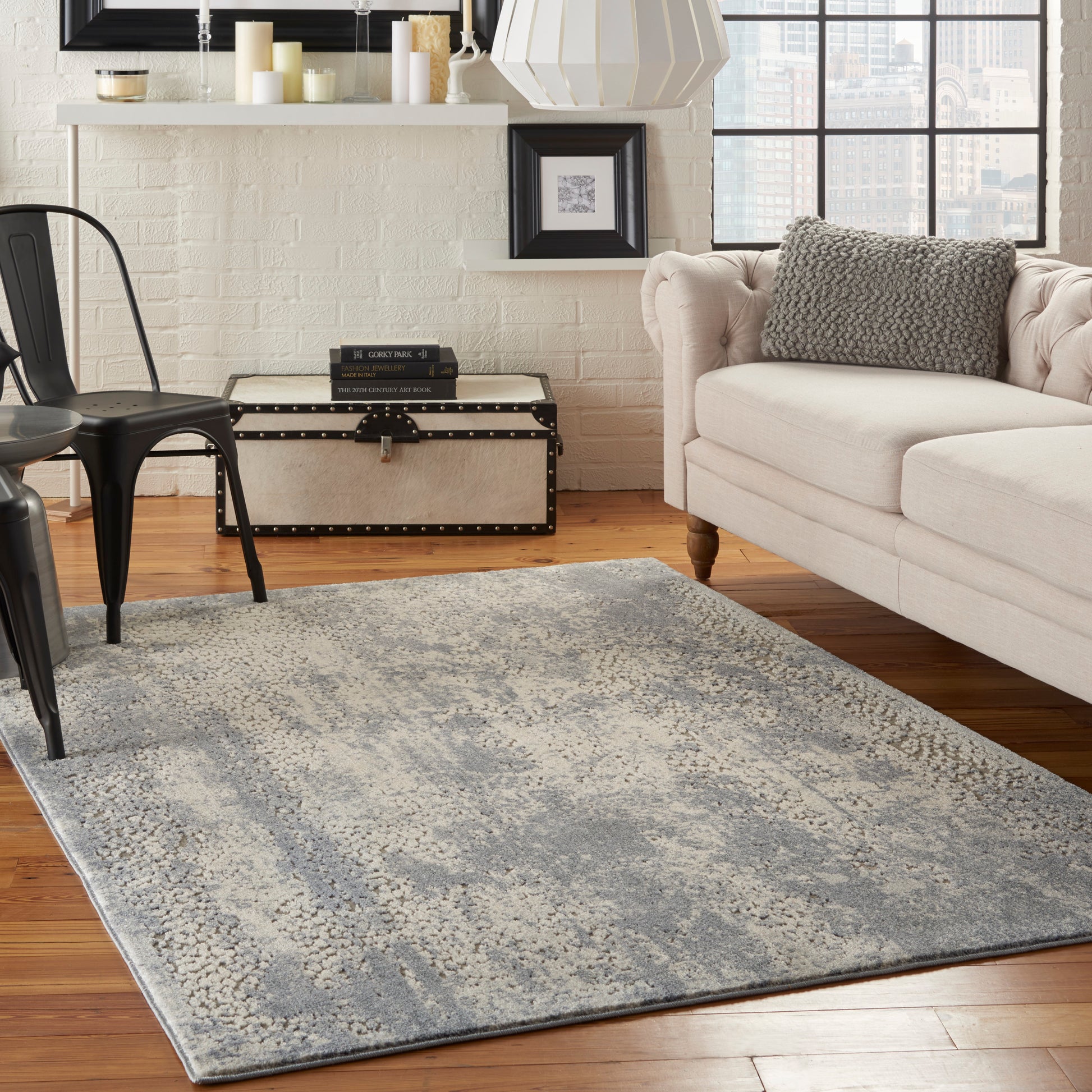 Nourison Home Sahara  Ivory Slate  Contemporary