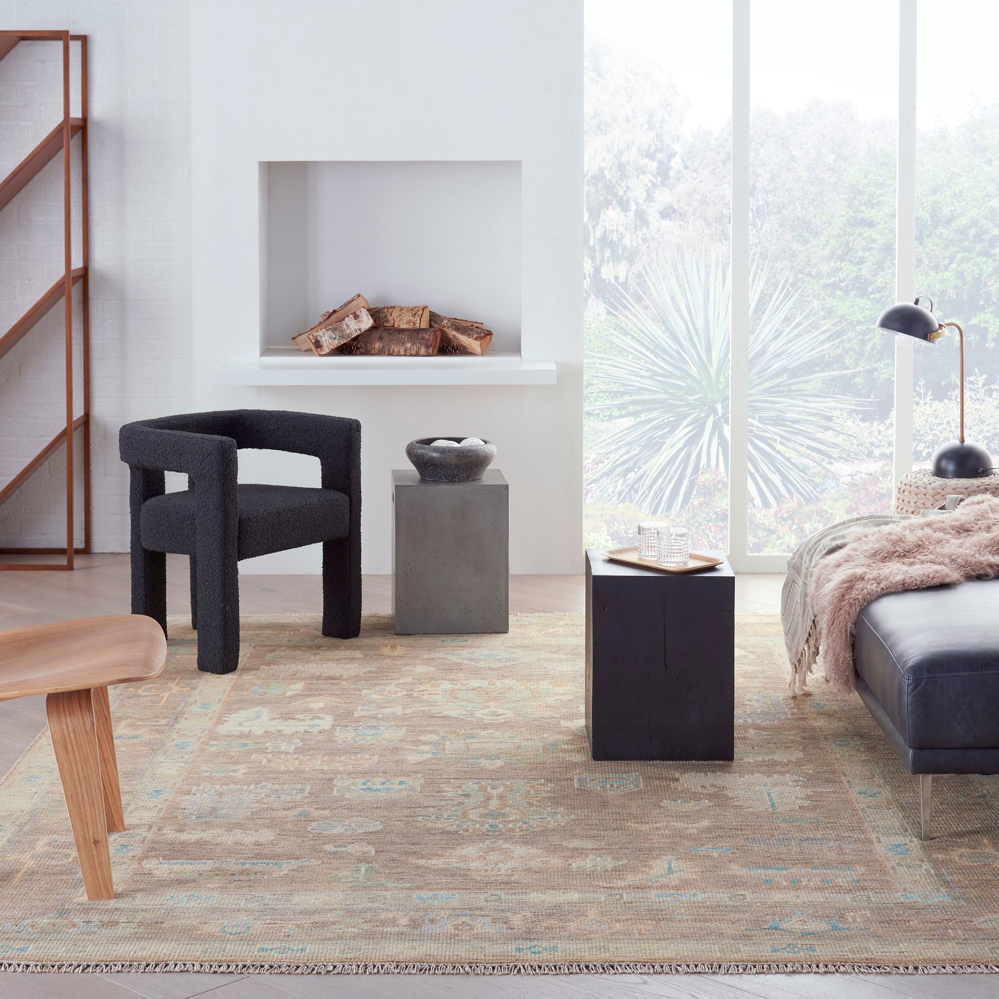 Nourison Home Odessa  Ivory Mocha  Traditional