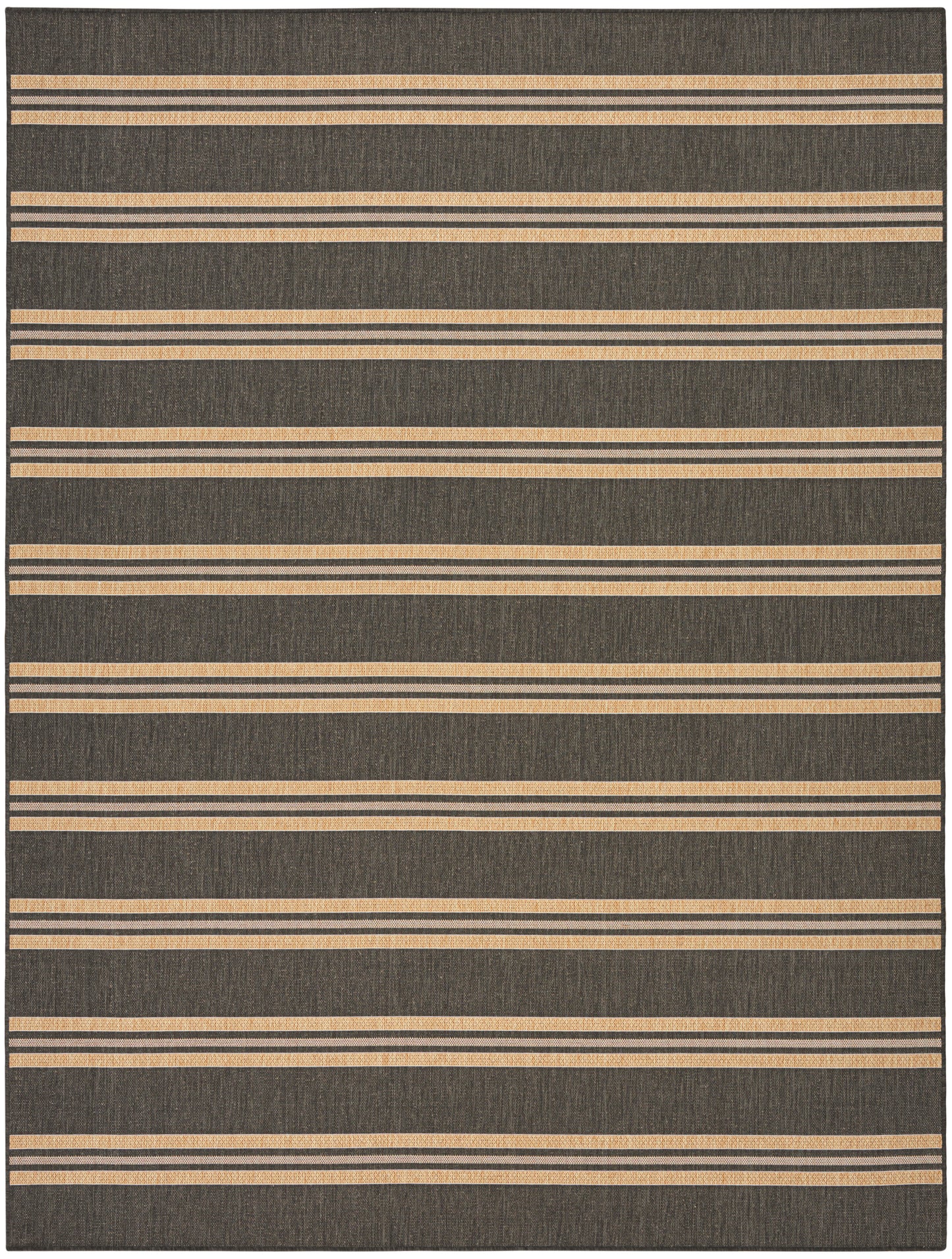 Nourison Home Horizon Indoor/Outdoor  Charcoal  Contemporary