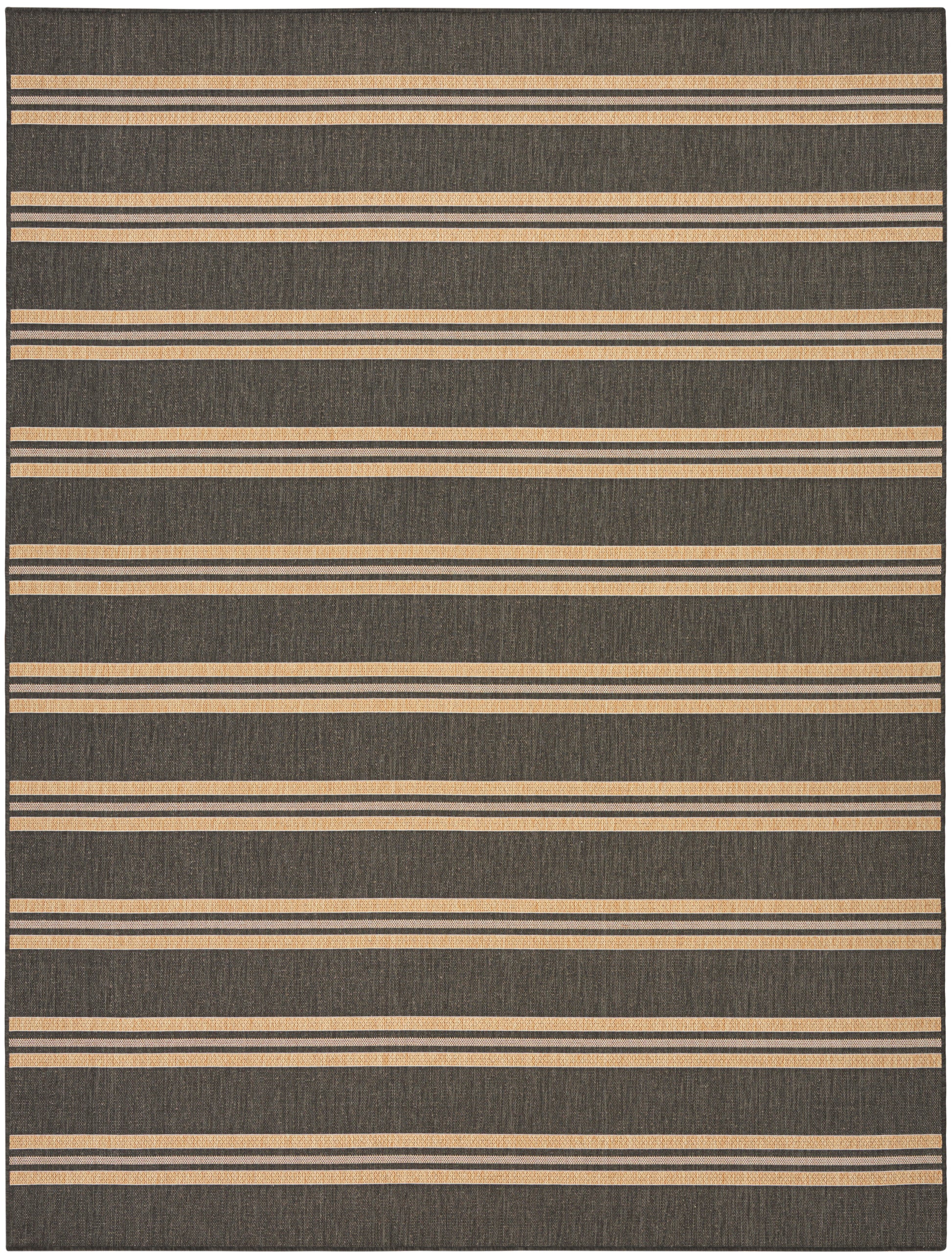 Nourison Home Horizon Indoor/Outdoor  Charcoal  Contemporary