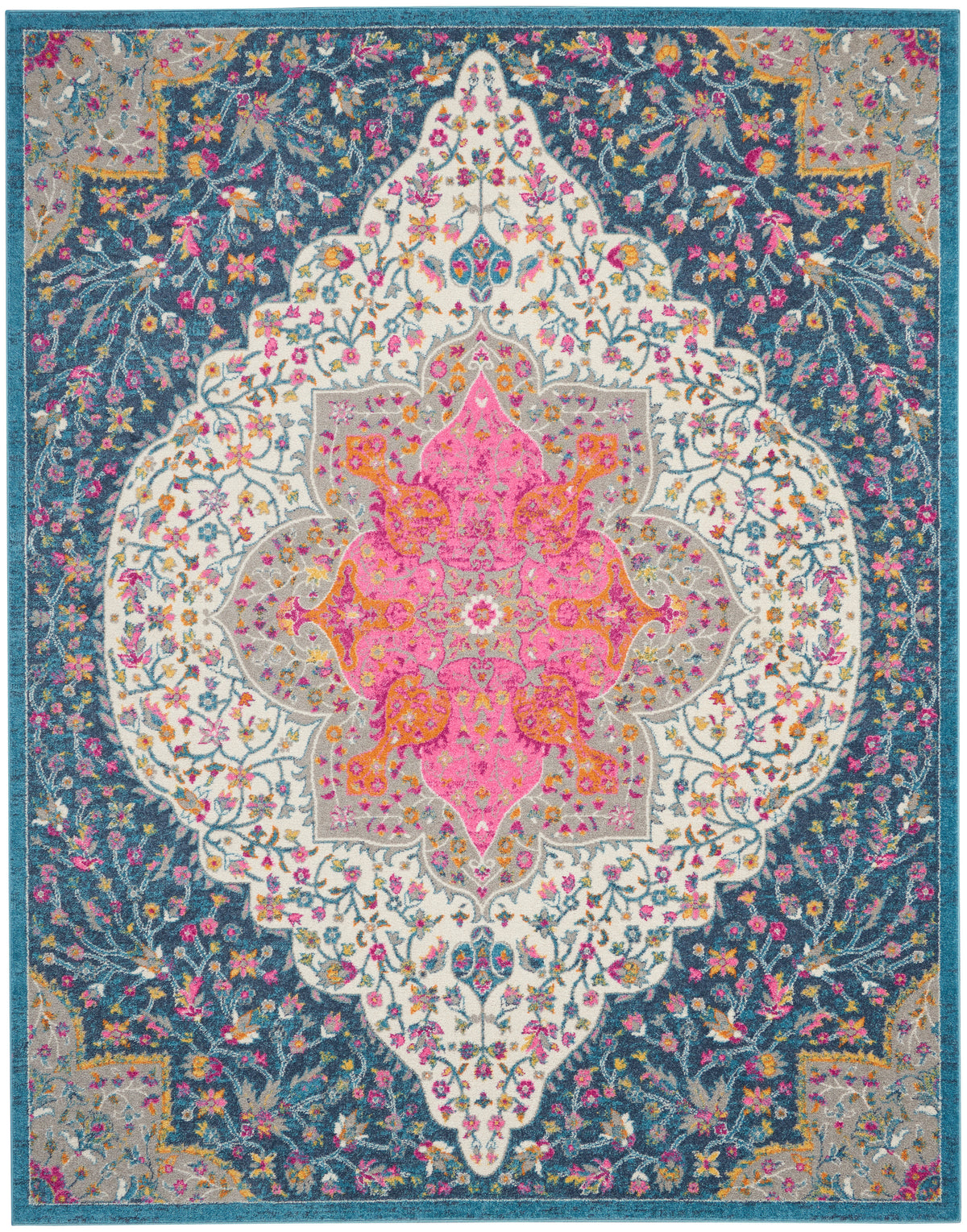 Nourison Home Passion  Multicolor  Transitional