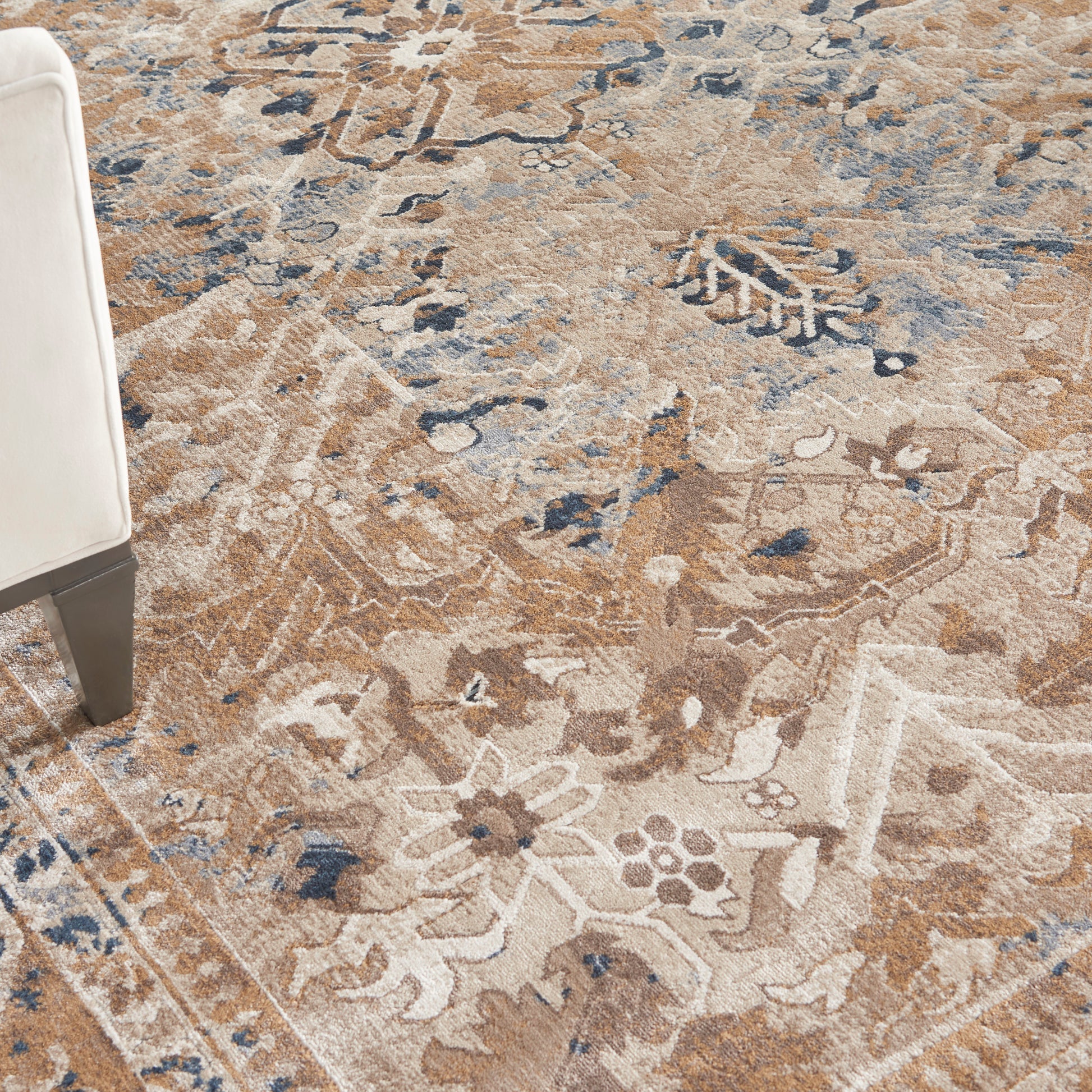 Nourison Home Malta  Taupe  Traditional