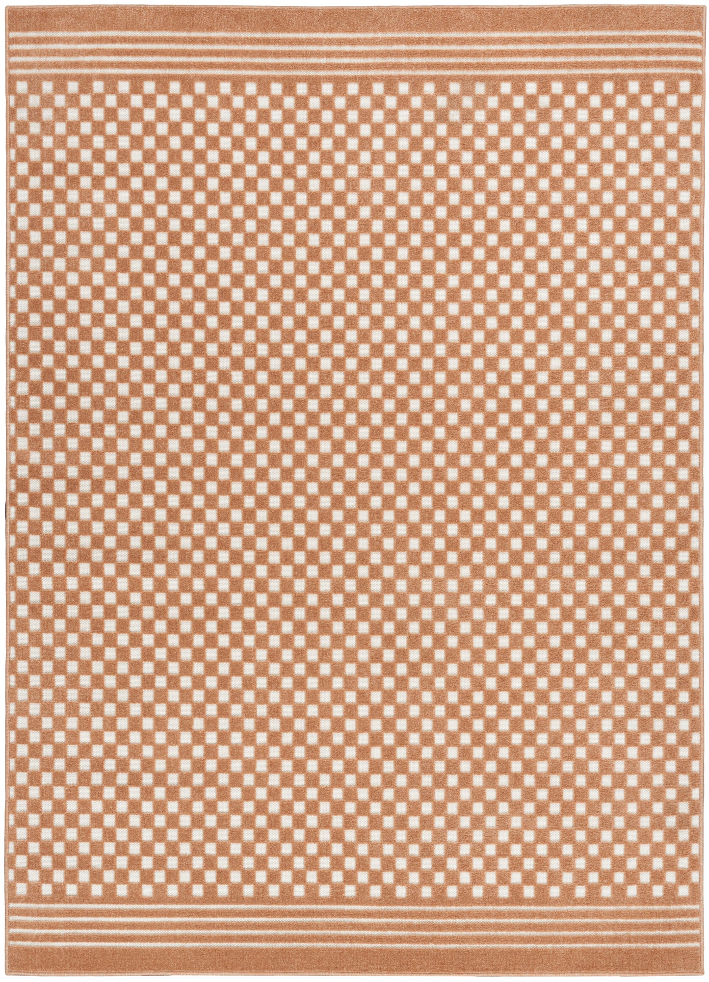 Nourison Home Care Free CAF02 Copper Contemporary Loom-woven Rug