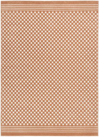 Nourison Home Care Free CAF02 Copper Contemporary Loom-woven Rug