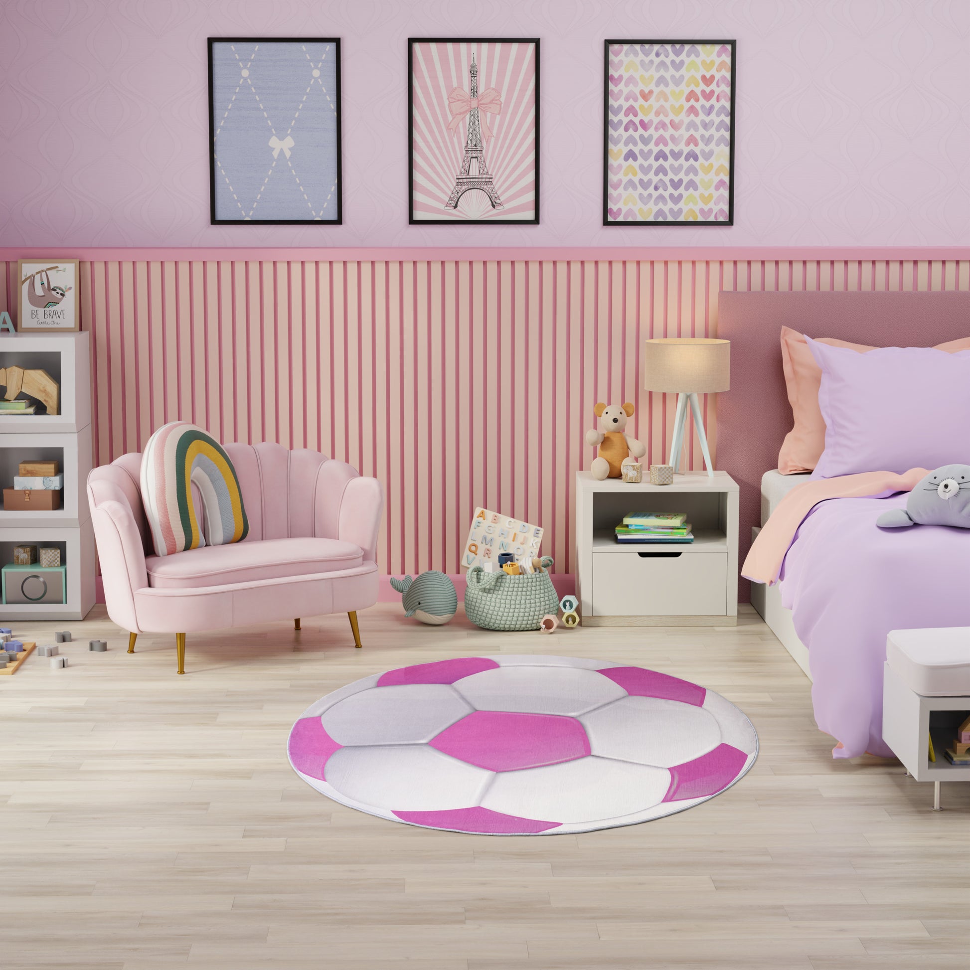 Nourison Home Imagination  Pink  Contemporary