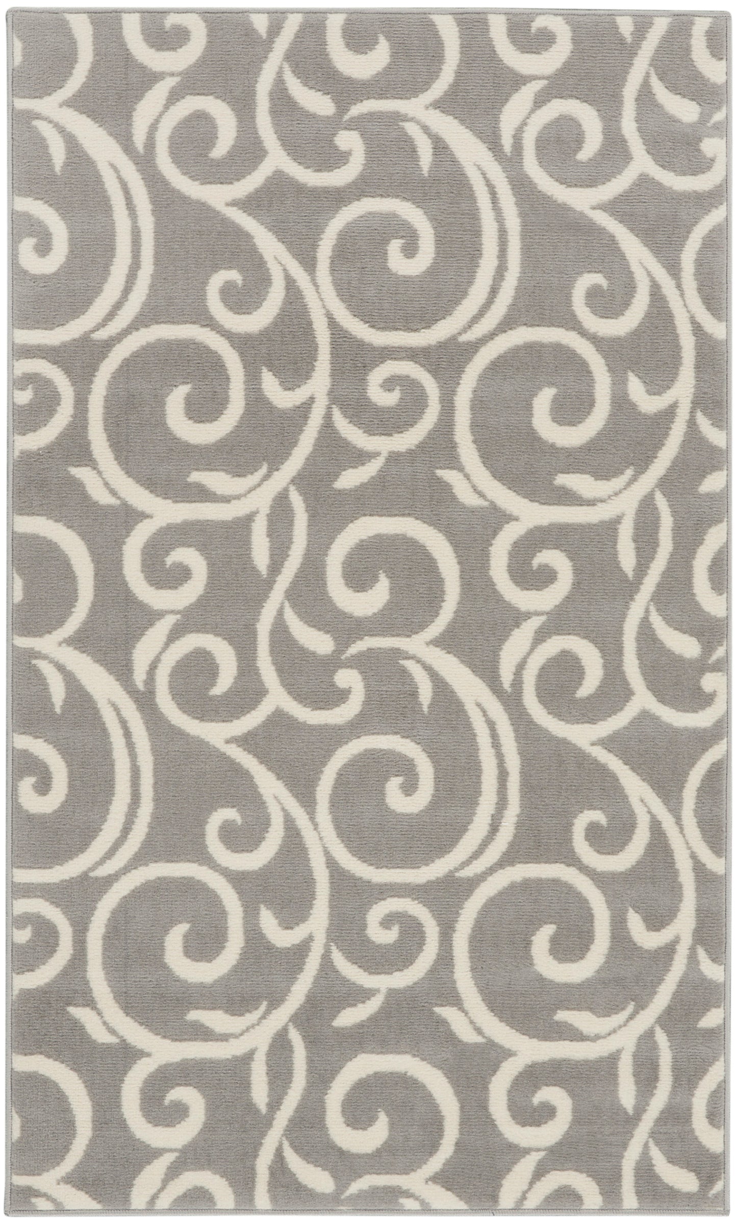 Nourison Home Grafix GRF19 Grey Contemporary Power-loomed Rug