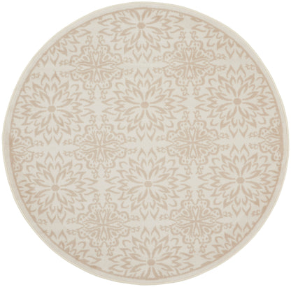 Nourison Home Jubilant JUB06 Ivory Beige Transitional Power-loomed Rug