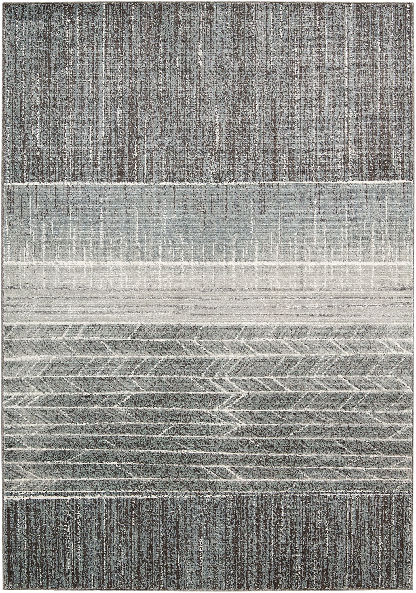 Calvin Klein Home Gradient GDT04 Basalt Contemporary Loom-woven Rug