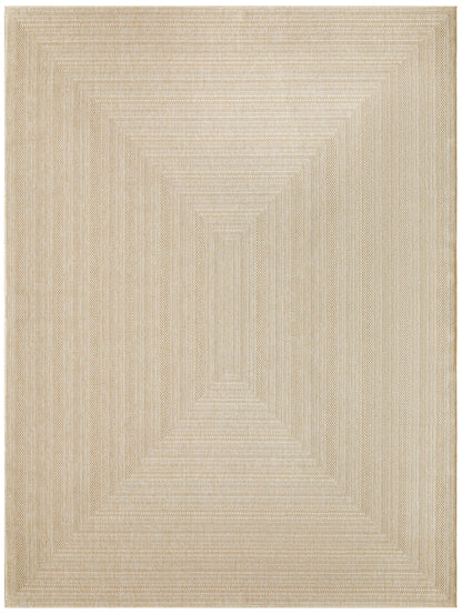 Nourison Home Tulum TLM04 Cream Contemporary Loom-woven Rug